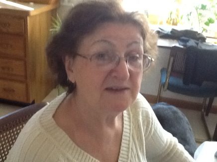 Mom at home in the kitchen