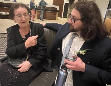 Barbara with grandson, Matthew