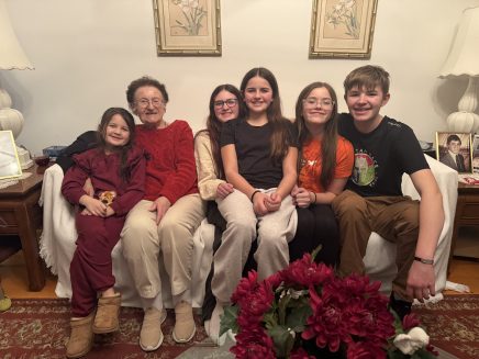 Babcia and most of her great grandchildren